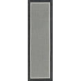 thumbnail image 1 of Tayse Eco Area Rug ECO1200 Transitional Black Solid Single-Color 2' 2" x 7' 3" Rectangle, 1 of 2