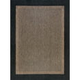 thumbnail image 1 of Tayse Eco Area Rug ECO1201 Transitional Black Solid Single-Color 5' 3" x 7' 3" Rectangle, 1 of 2