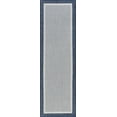 thumbnail image 1 of Tayse Eco Area Rug ECO1205 Transitional Navy Solid Simple 2' 2" x 7' 3" Rectangle, 1 of 2