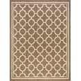 thumbnail image 1 of Tayse Eco Area Rug ECO1303 Transitional Gold Repeat Loops 7' 10" x 10' 2" Rectangle, 1 of 2