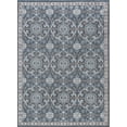 thumbnail image 1 of Tayse Hampton Area Rug HMP3809 Traditional Gray Rings Swirls 7' 10" x 9' 10" Rectangle, 1 of 11