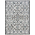 thumbnail image 1 of Tayse Hampton Area Rug HMP3817 Traditional Cream Rings Loops 7' 10 x 7' 10" Round, 1 of 2