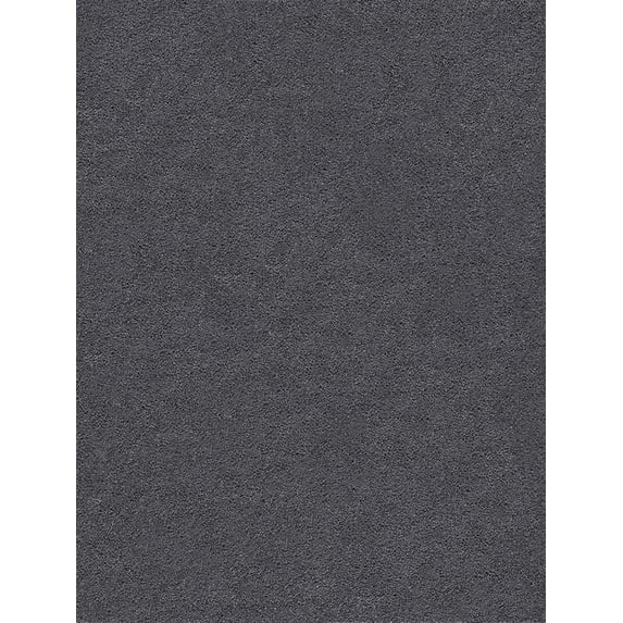 Tayse Jersey Shag Shag Area Rug JRS1007 Transitional Gray Deep Plush 8' 9" x 12' 2" Rectangle