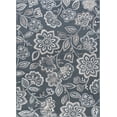 thumbnail image 1 of Tayse Madison Area Rug MDN3409 Transitional Gray Petals Bulbs 5' x 7' Rectangle, 1 of 2