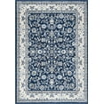thumbnail image 1 of Tayse Madison Area Rug MDN4607 Traditional Dark Blue Bulbs Mirrored 7' 10 x 7' 10" Round, 1 of 2