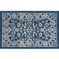 thumbnail image 1 of Tayse Madison Area Rug MDN4707 Traditional Dark Blue Rings Bulbs 2' x 3' Rectangle, 1 of 2
