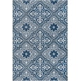 thumbnail image 1 of Tayse Madison Area Rug MDN4809 Traditional Gray Block Repeat 7' 10 x 7' 10" Round, 1 of 2