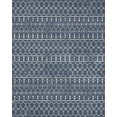 thumbnail image 1 of Tayse Nexus Area Rug NEX1001 Contemporary Blue Banded Rows 8' 9" x 12' 2" Rectangle, 1 of 2