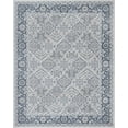 thumbnail image 1 of Tayse Nexus Area Rug NEX1201 Traditional Blue Bordered Bulbs 8' 9" x 12' 2" Rectangle, 1 of 2