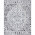 thumbnail image 1 of Tayse Nexus Area Rug NEX1300 Traditional Gray Faded Shaded 3' 11'' x 5'3'' Rectangle, 1 of 2
