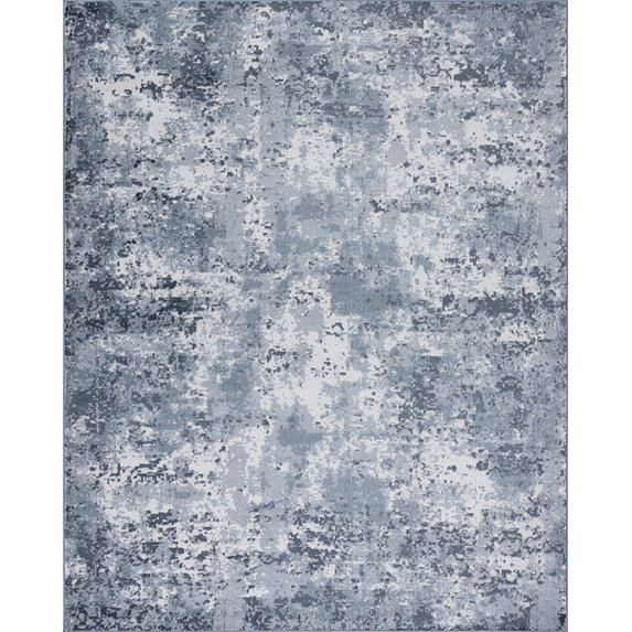 Tayse Nexus Area Rug NEX2000 Contemporary Gray Shaded Faded 7' 10" x 10' 2" Rectangle