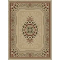 thumbnail image 1 of Tayse Sensation Area Rug 4672 Ivory Medallion Border 5' 3" x 7' 3" Rectangle, 1 of 3
