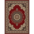 thumbnail image 1 of Tayse Sensation Area Rug 4700 Red Medallion Border 8' 9" x 12' 3" Rectangle, 1 of 3