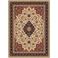 thumbnail image 1 of Tayse Sensation Area Rug 4782 IVORY Traditional Ivory Bordered Medallion 8' 9" x 12' 3" Rectangle, 1 of 3