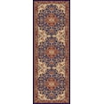 thumbnail image 1 of Tayse Sensation Area Rug 4787 NAVY Traditional Navy Blue Bordered Medallion 2' 3" x 7' 3" Rectangle, 1 of 3