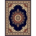 thumbnail image 1 of Tayse Sensation Area Rug 4707 NAVY Traditional Navy Blue Medallion Circle 8' 9" x 12' 3" Rectangle, 1 of 2