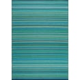 thumbnail image 1 of Tayse Sunset Area Rug SUN1401 Contemporary Aqua Lines Rows 7' 10" x 10' 2" Rectangle, 1 of 1