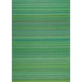 thumbnail image 1 of Tayse Sunset Area Rug SUN1404 Contemporary Green Gradient Lines 5' x 6' 11" Rectangle, 1 of 1