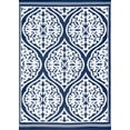 thumbnail image 1 of Tayse Sunset Area Rug SUN1702 Transitional Navy Bulbs Scrolls 5' x 6' 11" Rectangle, 1 of 1