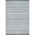 thumbnail image 1 of Tayse Sunset Area Rug SUN1803 Contemporary Gray Rows Zig Zag 3' 9" x 5' 11" Rectangle, 1 of 1