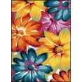 thumbnail image 1 of Tayse Symphony Area Rug SMP1005 Contemporary Multi Petals Buds 5' 3" x 7' 3" Rectangle, 1 of 3
