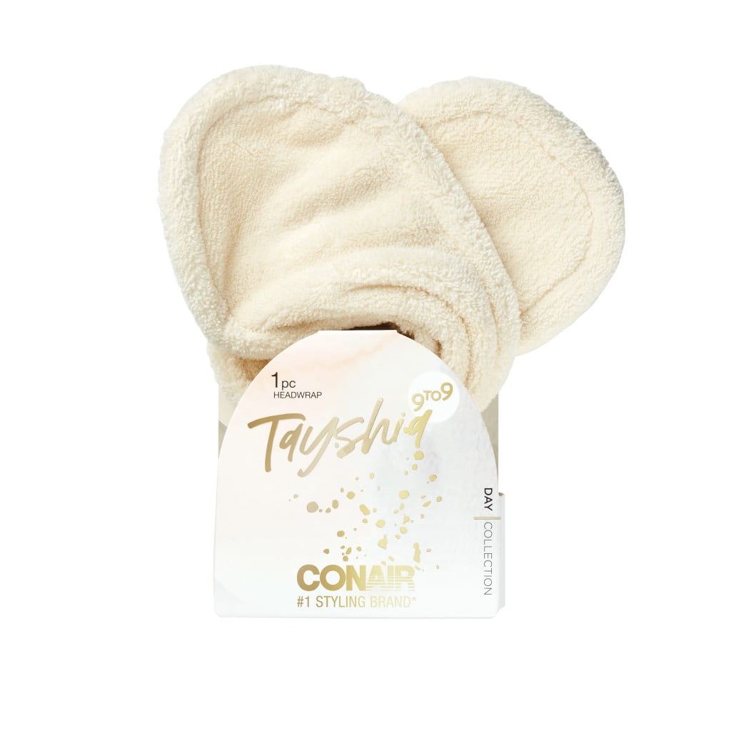 TAYSHIA by Conair Spa Headwrap, Off-White, 1 Count