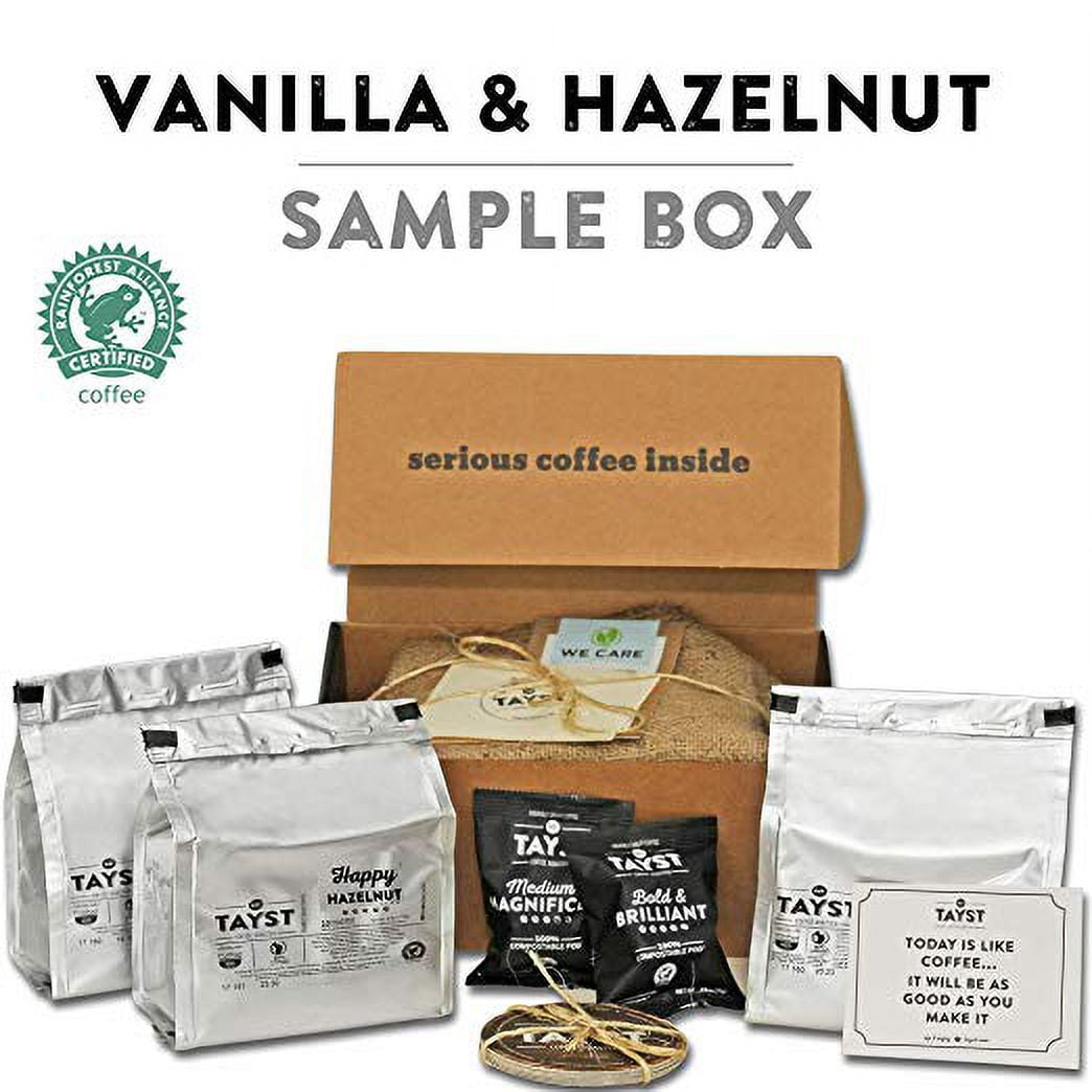 Tayst Coffee Pods | Flavor Sampler | 30 ct. | 100% Compostable Keurig K-Cup compatible | Gourmet Coffee in Earth Friendly packaging