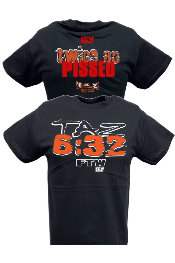 Taz 632 ECW Twice as Pissed T-shirt