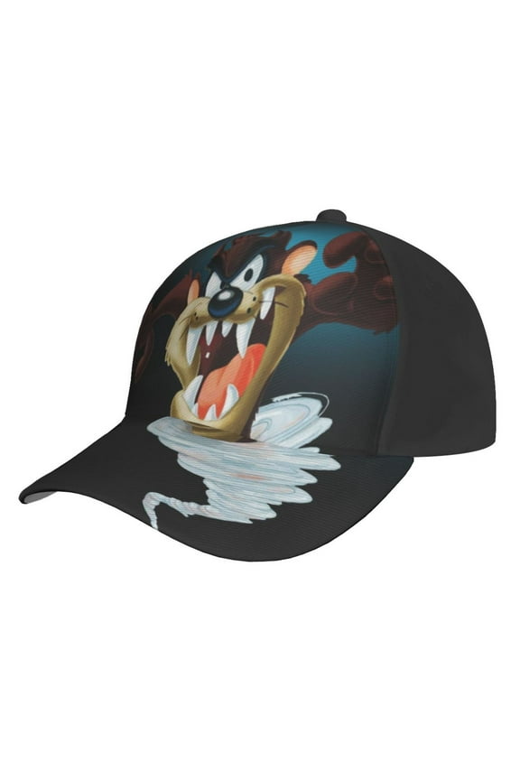 Taz Animal Mania Anime Baseball Cap Hats Adjustable Snapback Caps Cool Dad Hat for Men Women Teens Best Gift