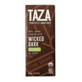 thumbnail image 1 of Taza Chocolate Wicked Dark Chocolate With Toasted Coconut 95% - 2.5 oz Pack of 2, 1 of 4