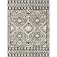 thumbnail image 1 of Taza shag Charcoal 6'7" x 9' Global Rectangle Area Rug, 1 of 3