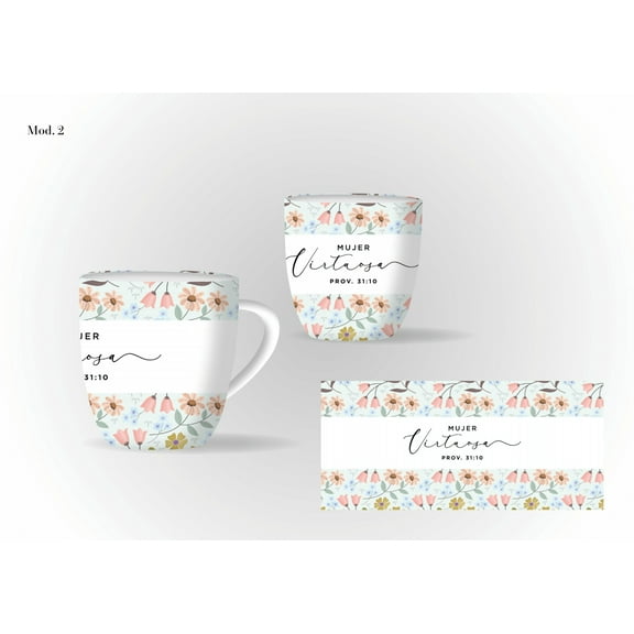 Tazas Elegance 2024 - Mujer Virtuosa