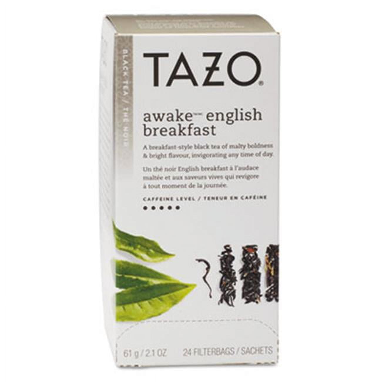 Tazo, Awake English Breakfast Black Tea, Tea Bags, 24 Ct