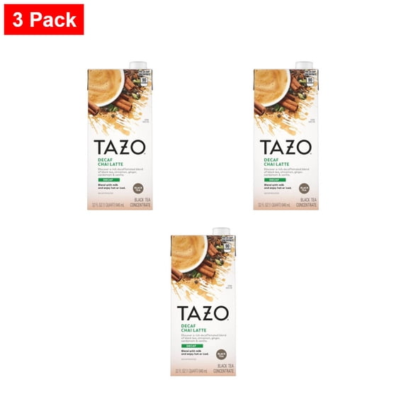 Tazo Chai Decaf Tea Latte - 32 fl oz