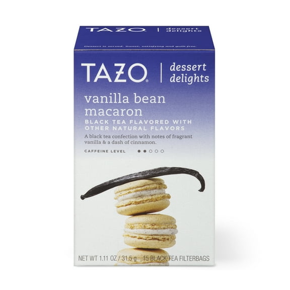 Tazo Dessert Delights Vanilla Bean Macaron Black Tea Filterbags (15 count)