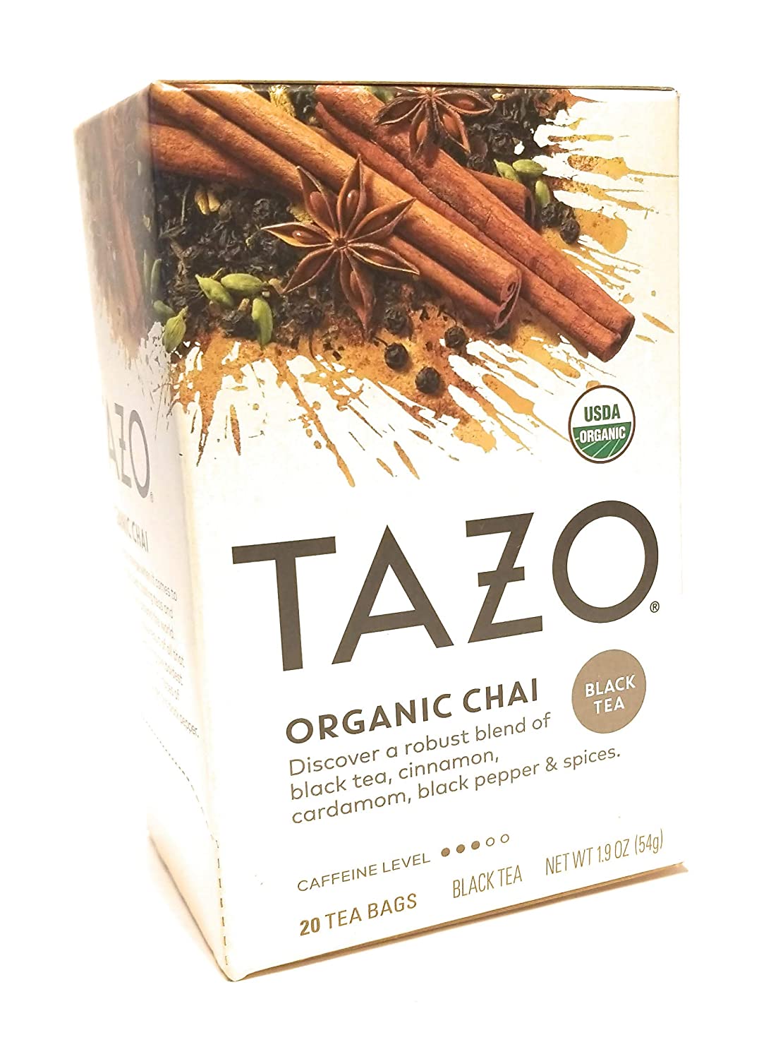 Tazo Organic Chai Black Tea 20 Tea Bags