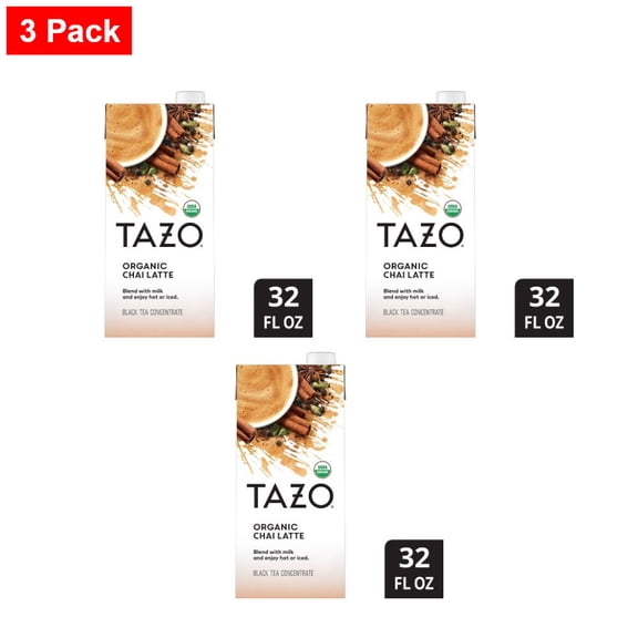Tazo Organic Tea Latte Chai Black Tea - 32 fl oz