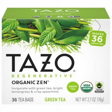 Tazo Organic Zen Green Tea Bags - 36 ct