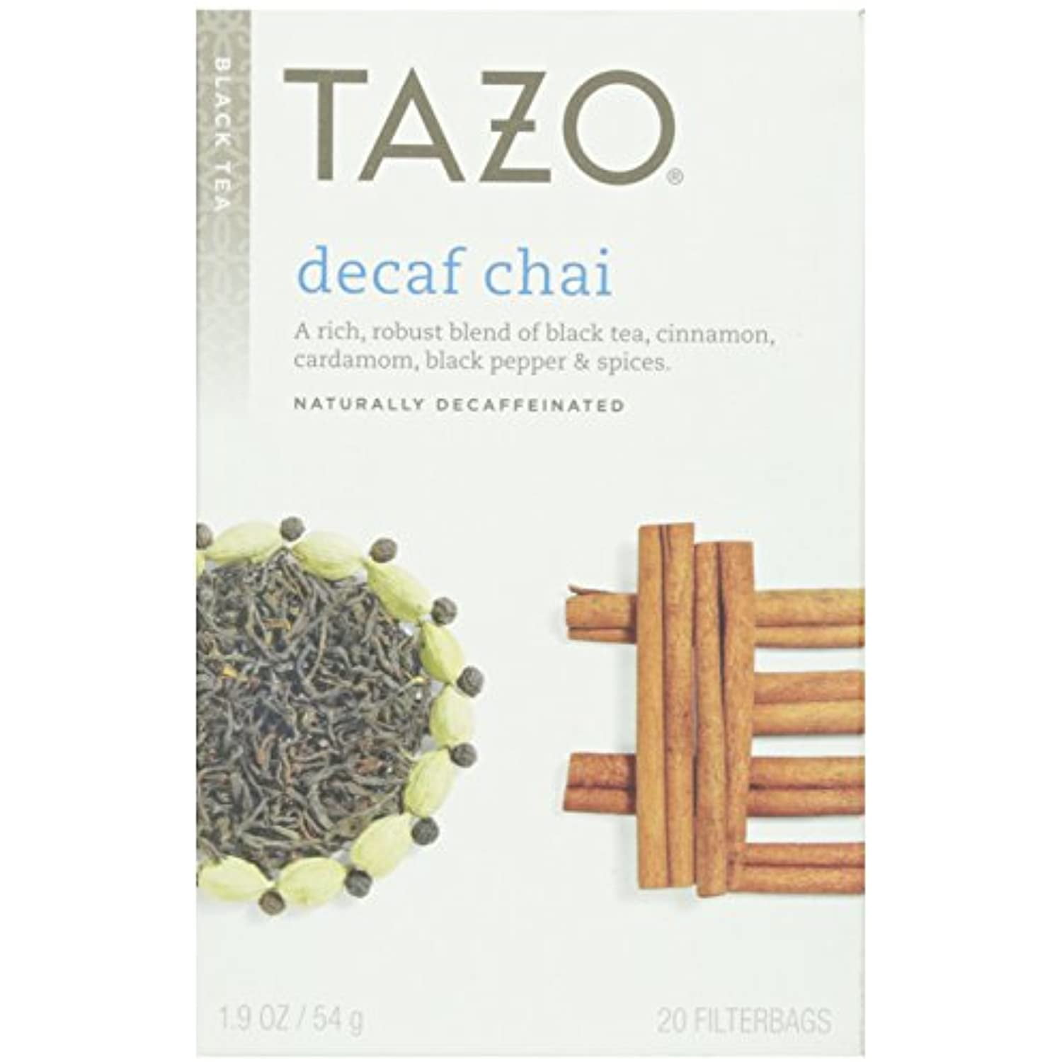 Tazo Tea, Chai Decaf Tea, Tea Bags, 20 Ct - Walmart.com