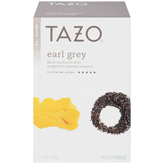 Tazo Earl Grey Tea 20 Bags (Pack of 1)