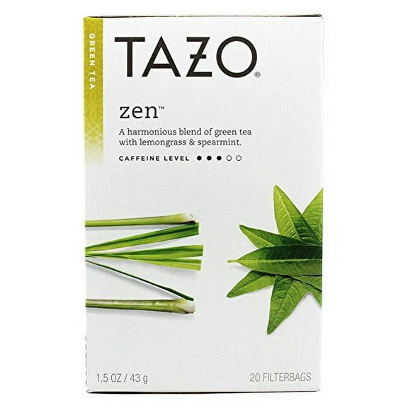 Tazo Zen Green Tea, 20 Count (Pack of 2)
