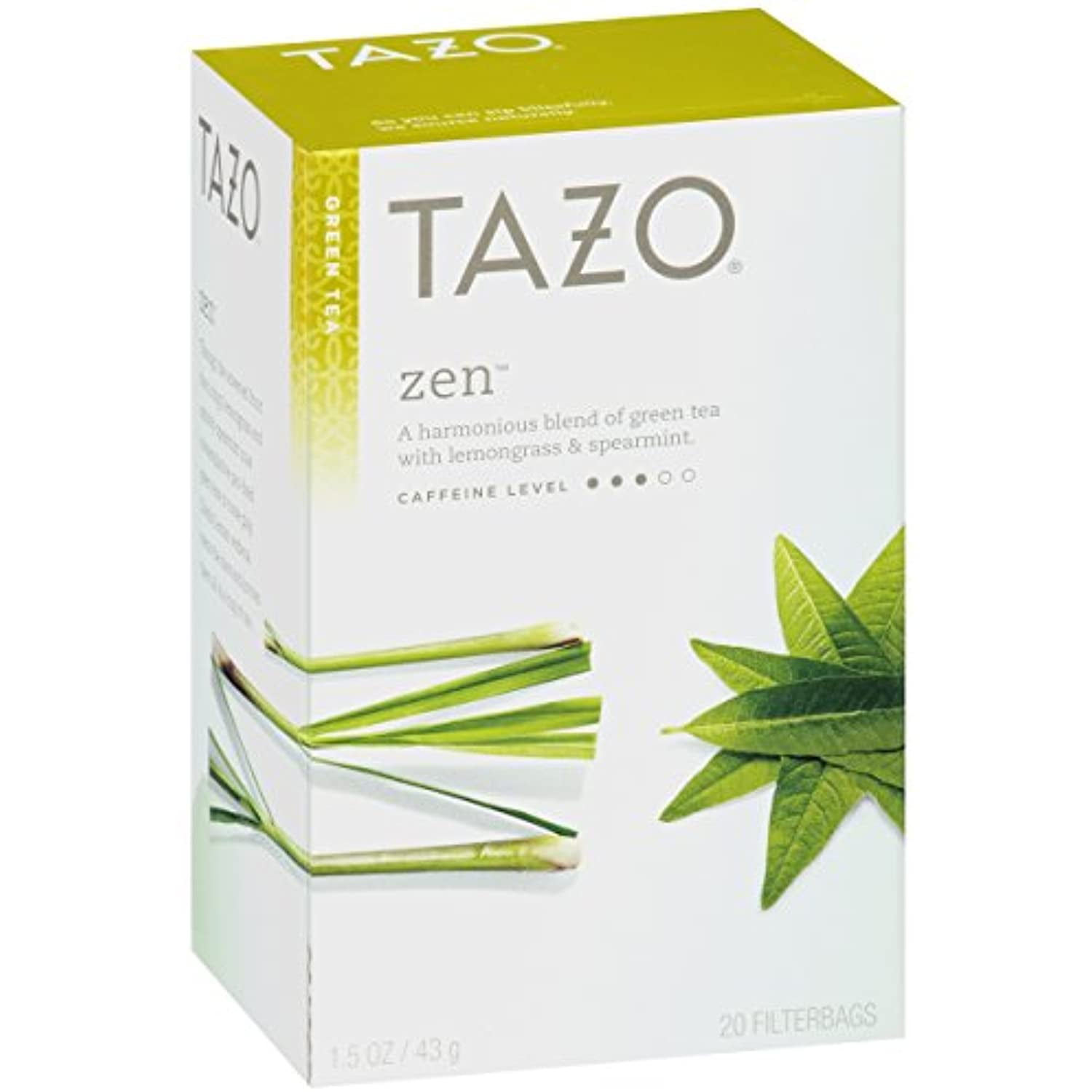 Tazo Zen Green Tea, 20 Count