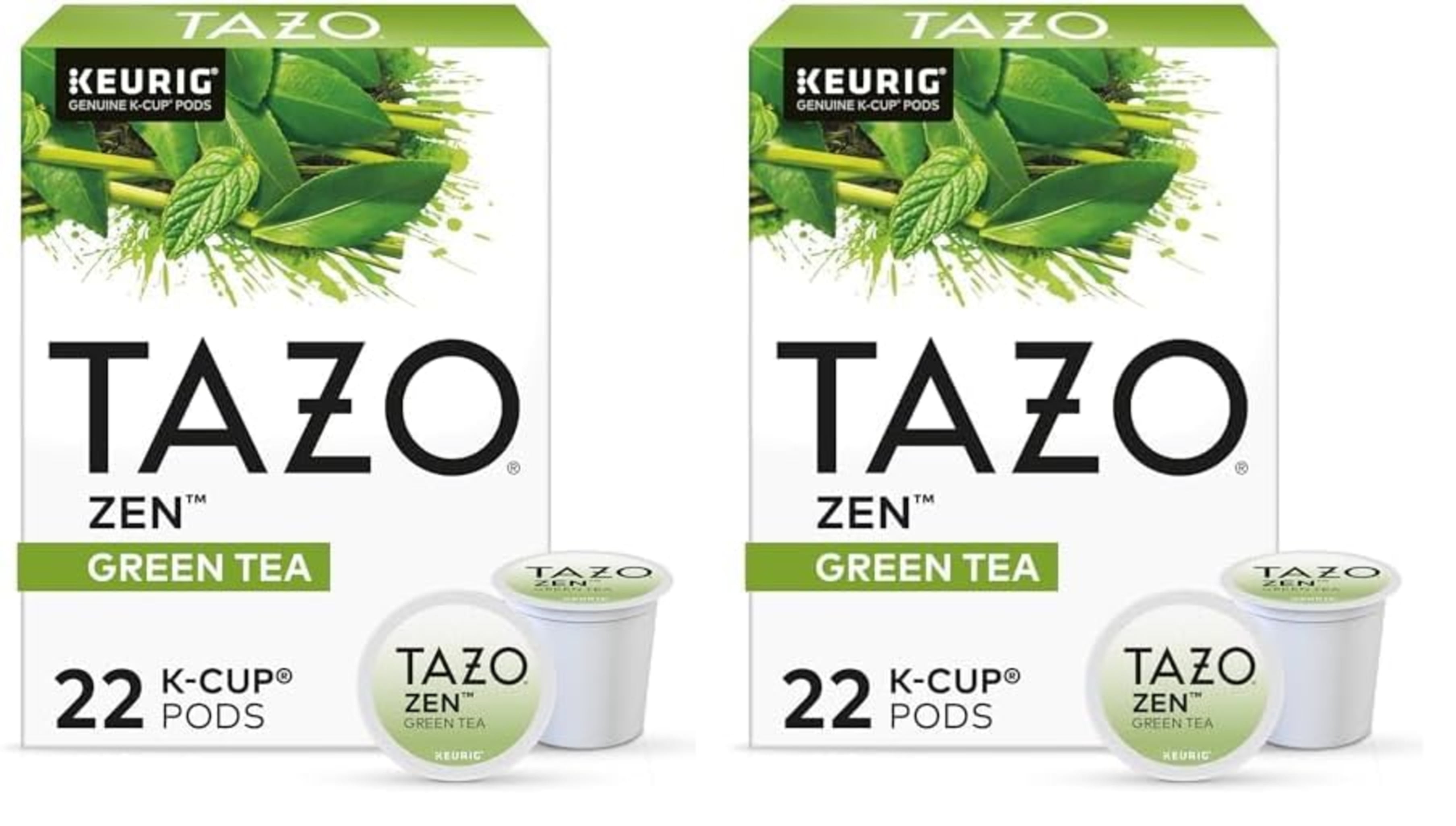Tazo Zen Green Tea K Cups Pods, 44 Total - Walmart.com