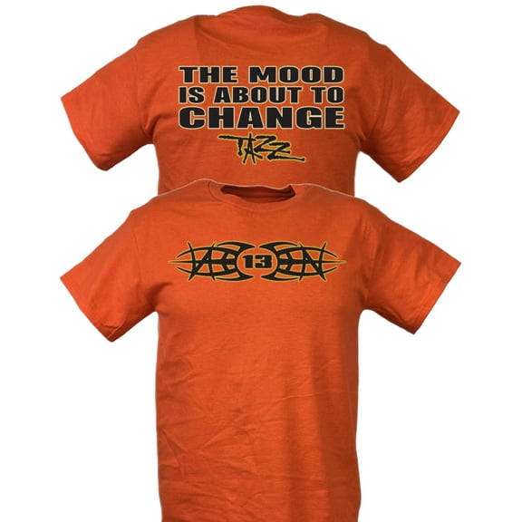 Tazz Mood About to Change Orange T-shirt