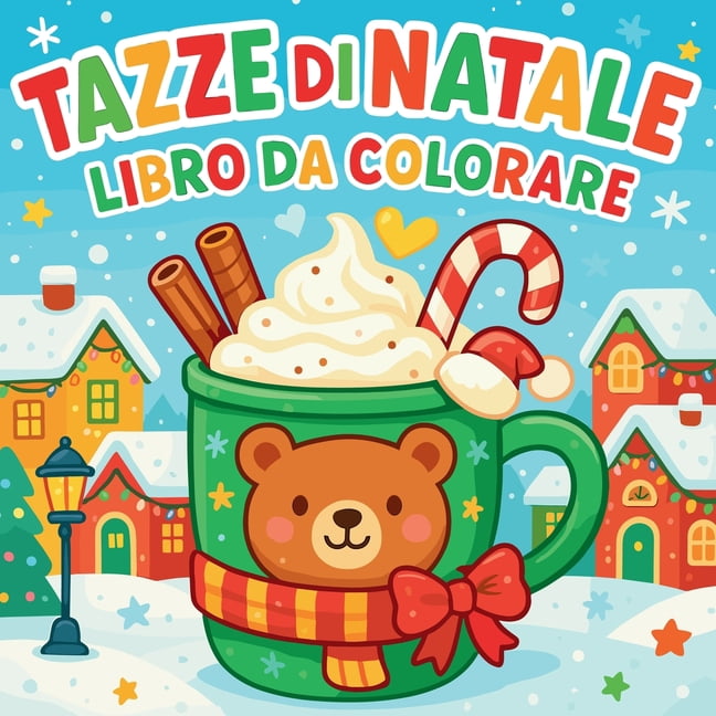 Tazze di Natale - Libro da colorare, (Paperback)