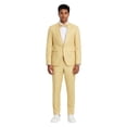 thumbnail image 1 of Tazzio Skinny Fit Shawl Lapel 2 Piece Spring Suit Set Includes Bowtie, 1 of 3