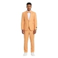 thumbnail image 1 of Tazzio Skinny Fit Shawl Lapel 2 Piece Spring Suit Set Includes Bowtie, 1 of 3