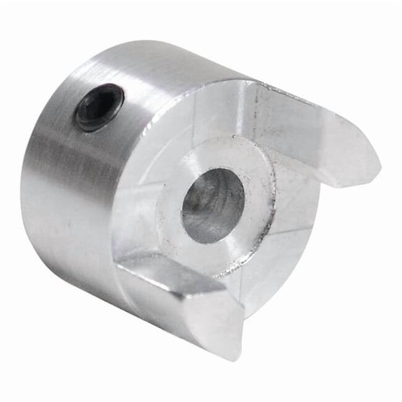 Tb Woods L-Jaw Coupling Hub, AL070, Aluminum, 1/2", NK AL07012NK