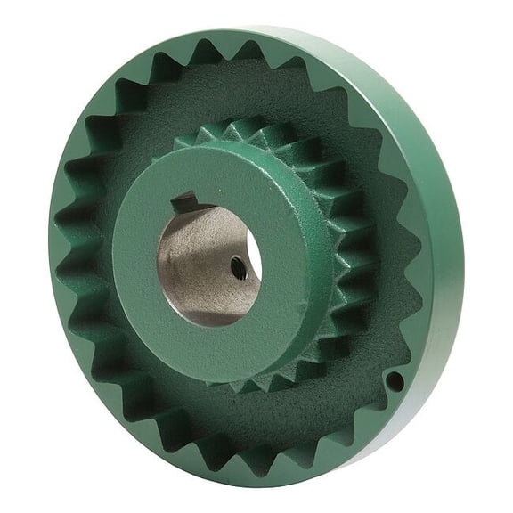 Tb Woods Sure-Flex Sleeve Coupling Flange, 7S, Bore 1" 7S1