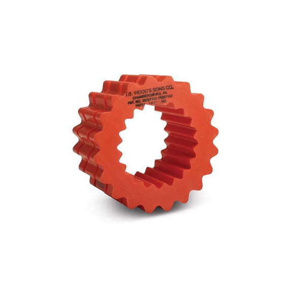 Tb Woods Sure-Flex Sleeve Coupling Insert, 8H, Hytrel 8H
